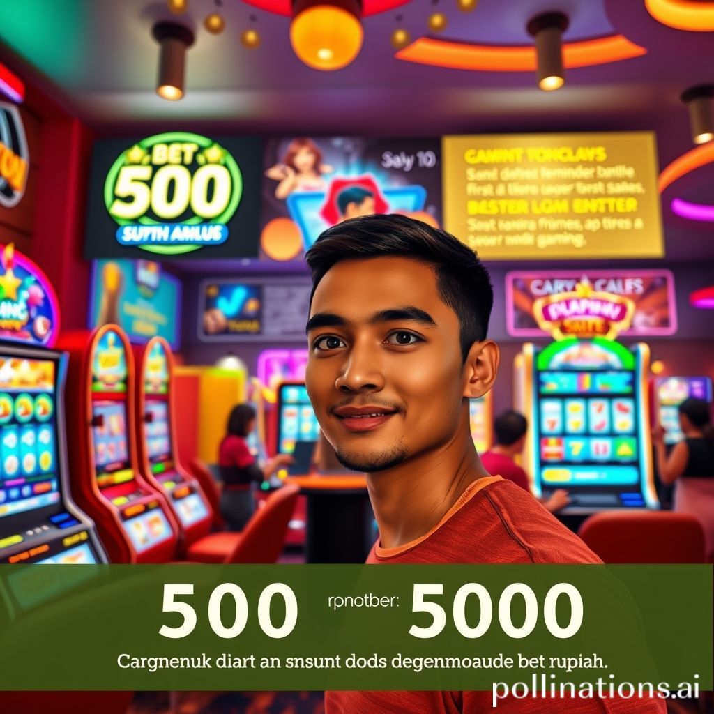 Cara Memulai Akun Slot Online dengan Bet 500 Rupiah